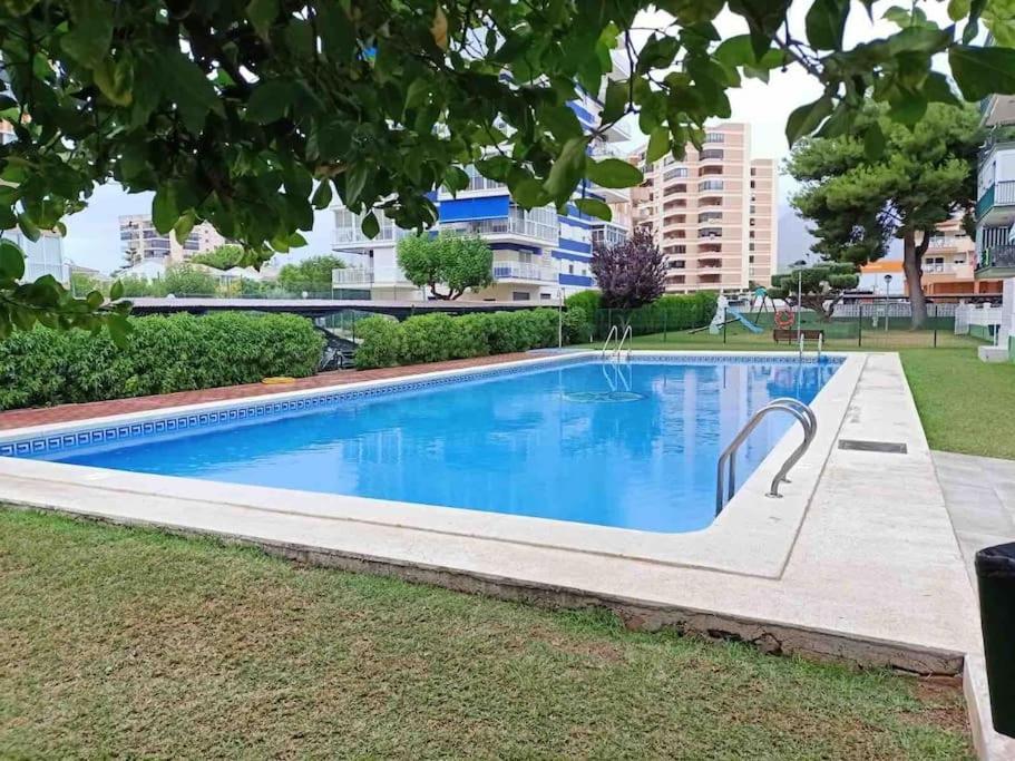 贝尼卡西姆Apartamento En Benicasim Con Piscina公寓 外观 照片